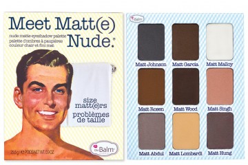Meet Matt(e) Nude Палетка теней The Balm Nude Matte Eyeshadow Palette