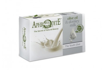 Оливковое мыло с ослиным молоком Aphrodite Olive Oil & donkey milk (D-82)