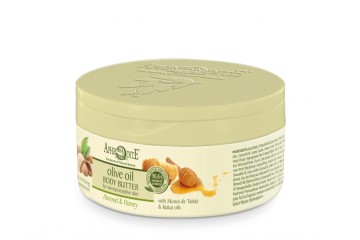 Крем-масло для тела с миндалем и медом Aphrodite Olive Oil Body Butter Almond & Honey (Z-43)