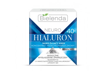 Увлажняющий крем-концентрат против морщин 40+ Bielenda Neuro Hialuron Moisturizing Anti-wrinkle Cream-concentrate 40+