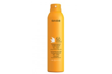Солнцезащитный спрей для тела BABE Transparent Sunscreen Wet Skin SPF 50