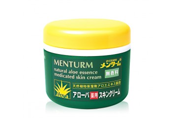 Зволожуючий крем для шкіри з екстрактом алое OMI Menturm Natural aloe essence medicated skin cream