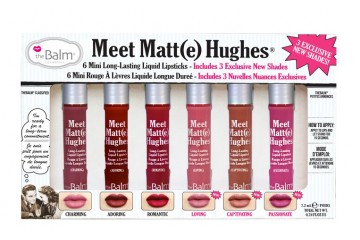 Volume 3 Набор жидких помад мини The Balm Meet Matte Hughes® Set of 6 Mini Long-Lasting Liquid Lipsticks