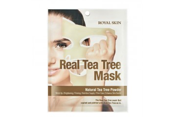 Листовая маска для лица с чайным деревом ROYAL SKIN Real Tea Tree Mask