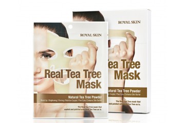 Набор листовых масок для лица с чайным деревом ROYAL SKIN Real Tea Tree Mask Set