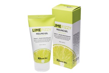 Пилинг-скатка с экстрактом лайма и витамином С Secret Skin Lime Fizzy Peeling Gel (SS-17)