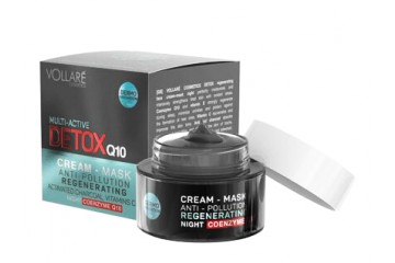 Ночной детокс крем Vollare Cosmetics Multi-Active Detox Cream-Mask