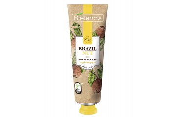 Бразильский орех восстанавливающий крем для рук Bielenda Moisturising Hand Cream Brazil Nut