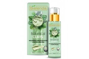 Сыворотка-бустер с зеленой глиной для лица Bielenda Botanical Clays Vegan Serum Booster Green Clay