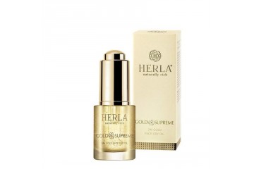 Сухое масло для лица Herla Gold Supreme 24K Gold Face Dry Oil