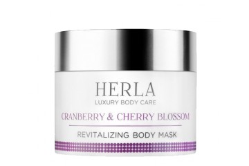 Восстанавливающая маска для тела Herla Luxury Body Care Cranberry & Cherry Blossom Revitalizing Body Mask