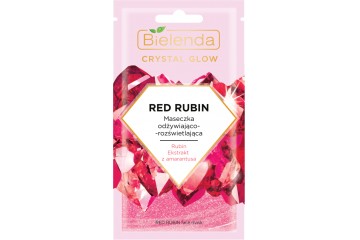 Питательная и осветляющая маска для лица Bielenda Crystal Glow Red Rubin