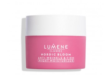 Зміцнюючий і зволожуючий нічний крем проти зморшок Lumene Nordic Bloom Lumo Anti-wrinkle & Firm Night Moisturizer