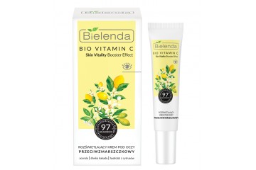 Осветляющий крем для век против морщин Bielenda Bio Vitamin C Illuminating anti-wrinkle eye cream