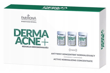 Активний нормалізуючий концентрат в ампулах Farmona DERMAACNE + Active normalizing concentrate