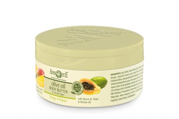 Крем-масло для тела с оливковым маслом, манго и папайей Aphrodite Olive Oil Body Butter Mango & Papaya (Z-45)