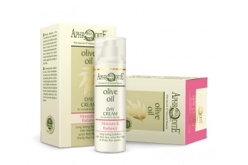 Дневной крем для лица Увлажнение и Сияние Aphrodite Olive Oil Moisture & Radiance Day Cream (Z-19)