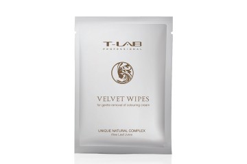 Салфетки для очистки кожи после окрашивания T-Lab Professional Velvet wipes 1 шт.