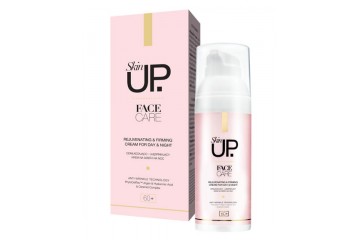Интенсивно омолаживающий крем для лица Skin UP Face Care Rejuvenating & Firming Cream SPF 8