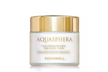 Ночной интенсивно увлажняющий крем тройного действия Keenwell Aquasphera Intense Moisturizing Triple Action Night Cream