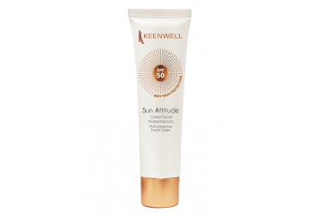 Мультиактивный солнцезащитный крем для лица SPF50 Keenwell Multi-Protective facial cream SPF50