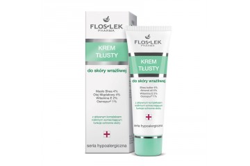 Обогащенный крем для чувствительной кожи Floslek Rich cream for sensitive skin
