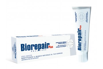 Профессиональная зубная паста Biorepair Plus «PRO White»