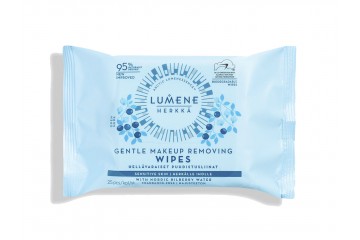 Серветки для дбайливого зняття макіяжу Lumene HERKKÄ Gentle Makeup Removing Wipes