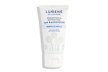 Зволожуючий та заспокійливий крем для обличчя Lumene Klassikko [Classics] 24H Face Cream for Sensitive Skin