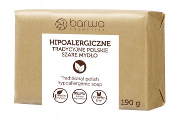Гипоаллергенное традиционное польское мыло Barwa Cosmetics Hypoallergenic Traditional Polish soap 190g