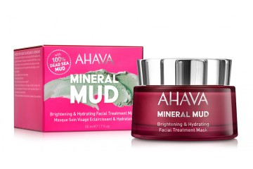 Осветляющая и увлажняющая маска для лица AHAVA Mineral Mud Brightening & Hydrating Facial Treatment Mask 50 ml