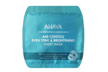 Осветляющая омолаживающая тканевая маска AHAVA Time to Smooth Age Control Even Tone & Brightening Sheet Mask