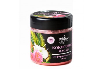 Натуральное кокосовое масло с эфирным маслом Розы Mayur Coconut oil