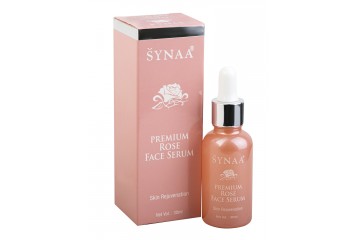 Сыворотка для лица омолаживающая с маслом Дамасской розы SYNAA Premium Rose face serum