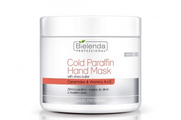 Холодный парафин - маска для рук с маслом Ши Bielenda Professional Cold Paraffin Hand Mask