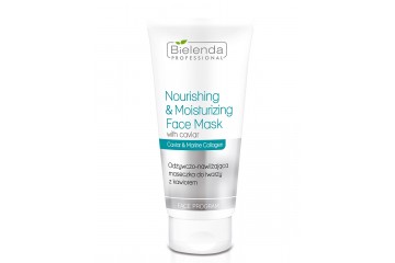 Питательная и увлажняющая маска для лица с икрой Bielenda Professional Nourishing & Moisturizing Face Mask with caviar