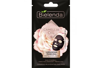 Camellia Oil Омолаживающая тканевая маска Bielenda Luxurious rejuvenating sheet mask