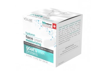 Козье молоко и гиалуроновая кислота крем для лица Vollare Cosmetics Moisturizing Hyaluron face cream