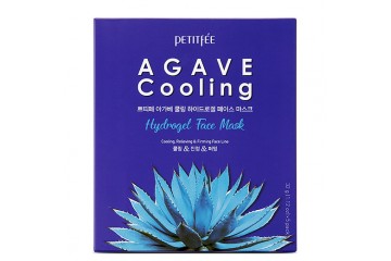 Набор гидрогелевых охлаждающих маскок для лица PETITFEE Agave Cooling Hydrogel Face Mask 5 шт.