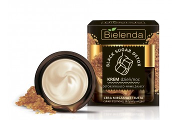 Нормализующий крем для лица Bielenda Black Sugar Detox Cream