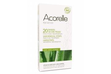 Восковые полоски для депиляции тела Acorelle Hair Removal Strips Body