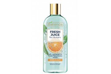 Апельсин мицеллярная вода Bielenda Fresh Juice Moisturizing Micellar Liquid