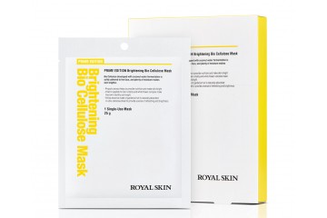 Набор био-целлюлозных осветляющих масок для лица ROYAL SKIN Prime Edition Brightening Bio Cellulose Mask Set