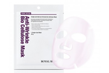 Био-целлюлозная омолаживающая маска для лица ROYAL SKIN Prime Edition Anti-wrinkle Bio Cellulose Mask