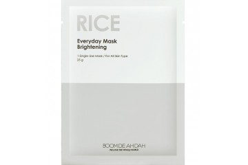 Осветляющая маска для лица с рисом BOOM DE AH DAH Everyday Mask Rice