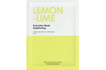 Осветляющая маска для лица с экстрактами лимона и лайма BOOM DE AH DAH Everyday Mask Lemon-Lime