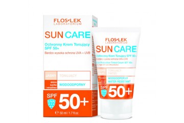 Солнцезащитный крем Floslek Sun Protection Tinted Cream SPF 50 +