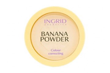 Бананова пудра для обличчя Ingrid Cosmetics Banana Powder Colour correcting