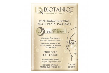 Патчи для век с экстрактом улитки Biotaniqe Snail Gold Eye Patch