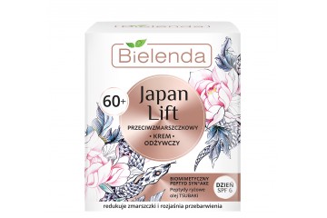 Питательный дневной крем для лица Bielenda Japan Lifting Nourishing anti-wrinkle Day cream 60+ SPF 6